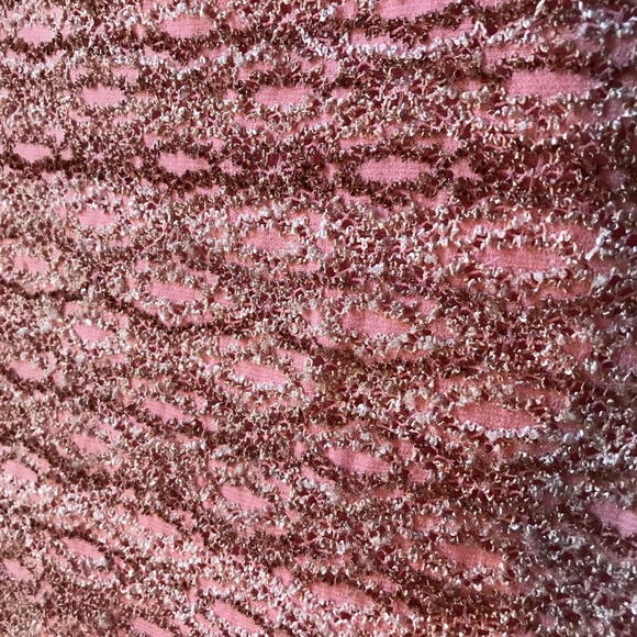 JH Collectibles Vintage peachy pink & champagne top - Picture 3 of 7